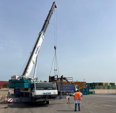 Lote de carretillas y apiladores eléctricos
